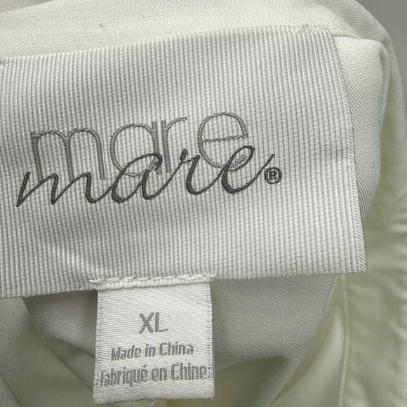 Mare Mare by Anthropology Button down Sequin Twofer Dress in Black  White NWT - Picture 5 of 10